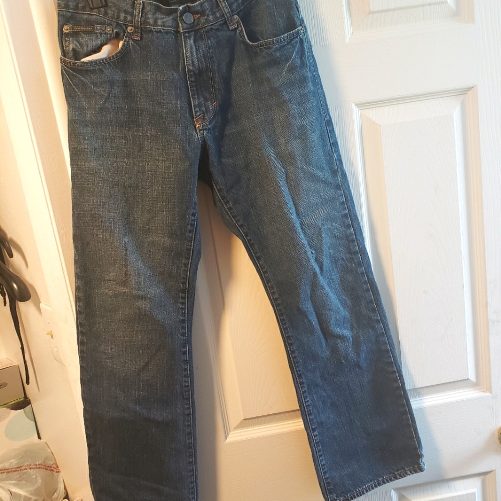 Calvin Klein Mens Bootcut Jeans 32x30